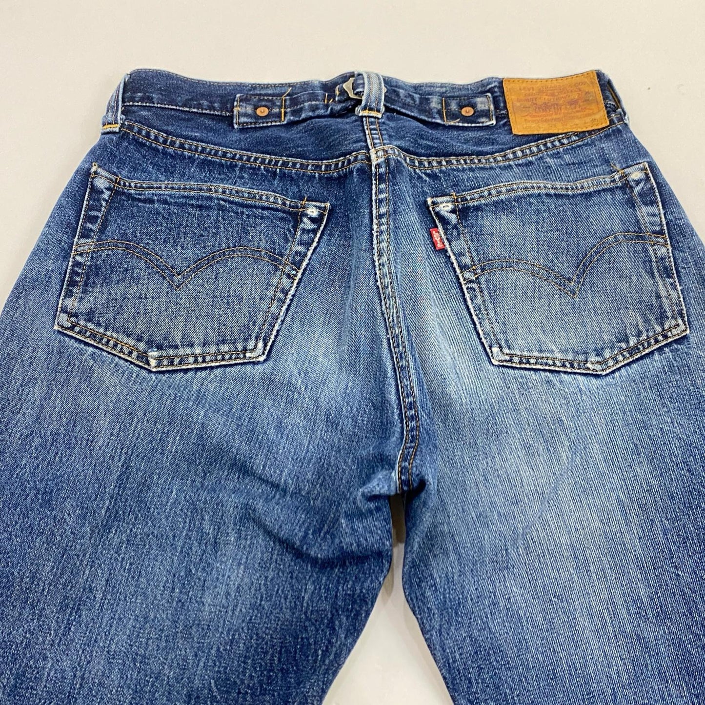 【中古】Levi's VintageClothing | リーバイスヴィンテージクロージング 201XX 1937年モデル復刻 デニムパンツ 201-0003 1998年製 赤耳 ビッグE ネイビー
