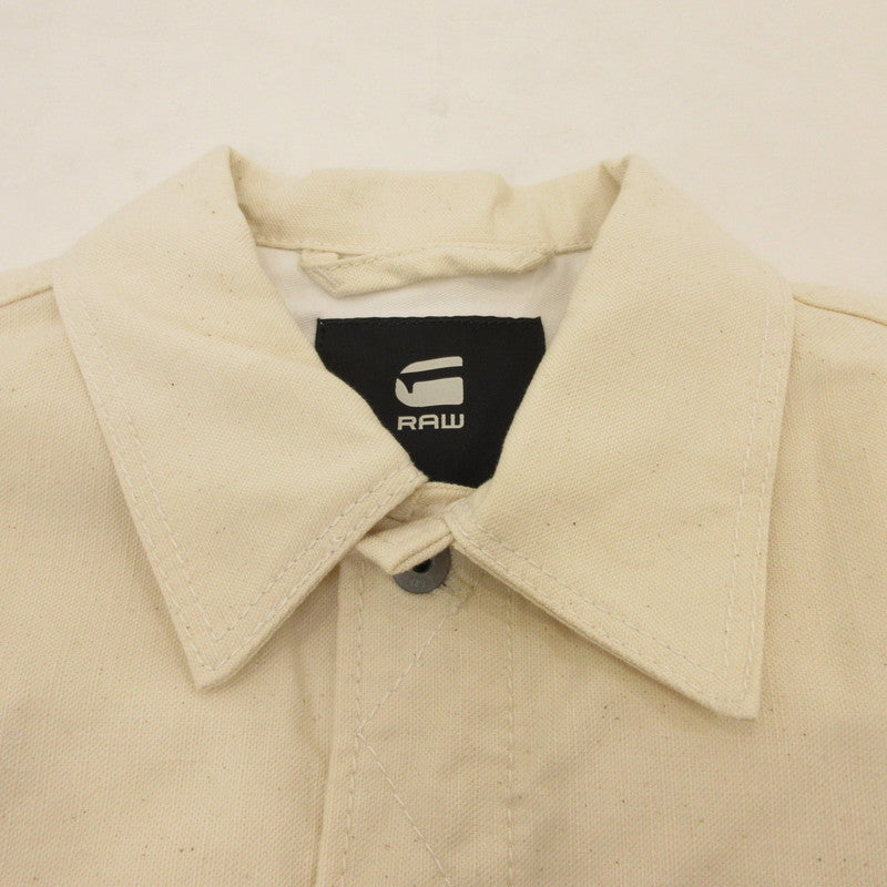 【中古】G-STAR | ジースター DAKOTA JACKET デニム D23593-D491-159 アイボリー サイズ:M
