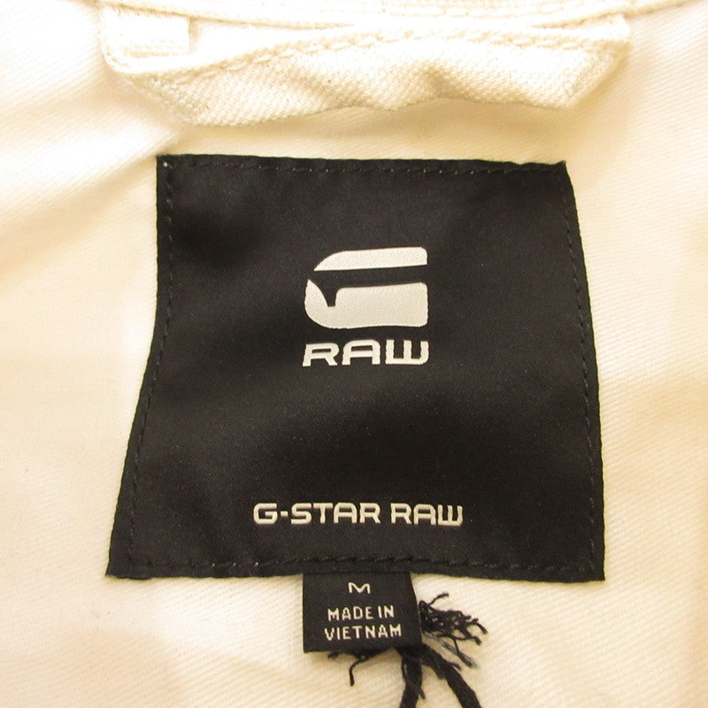 【中古】G-STAR | ジースター DAKOTA JACKET デニム D23593-D491-159 アイボリー サイズ:M