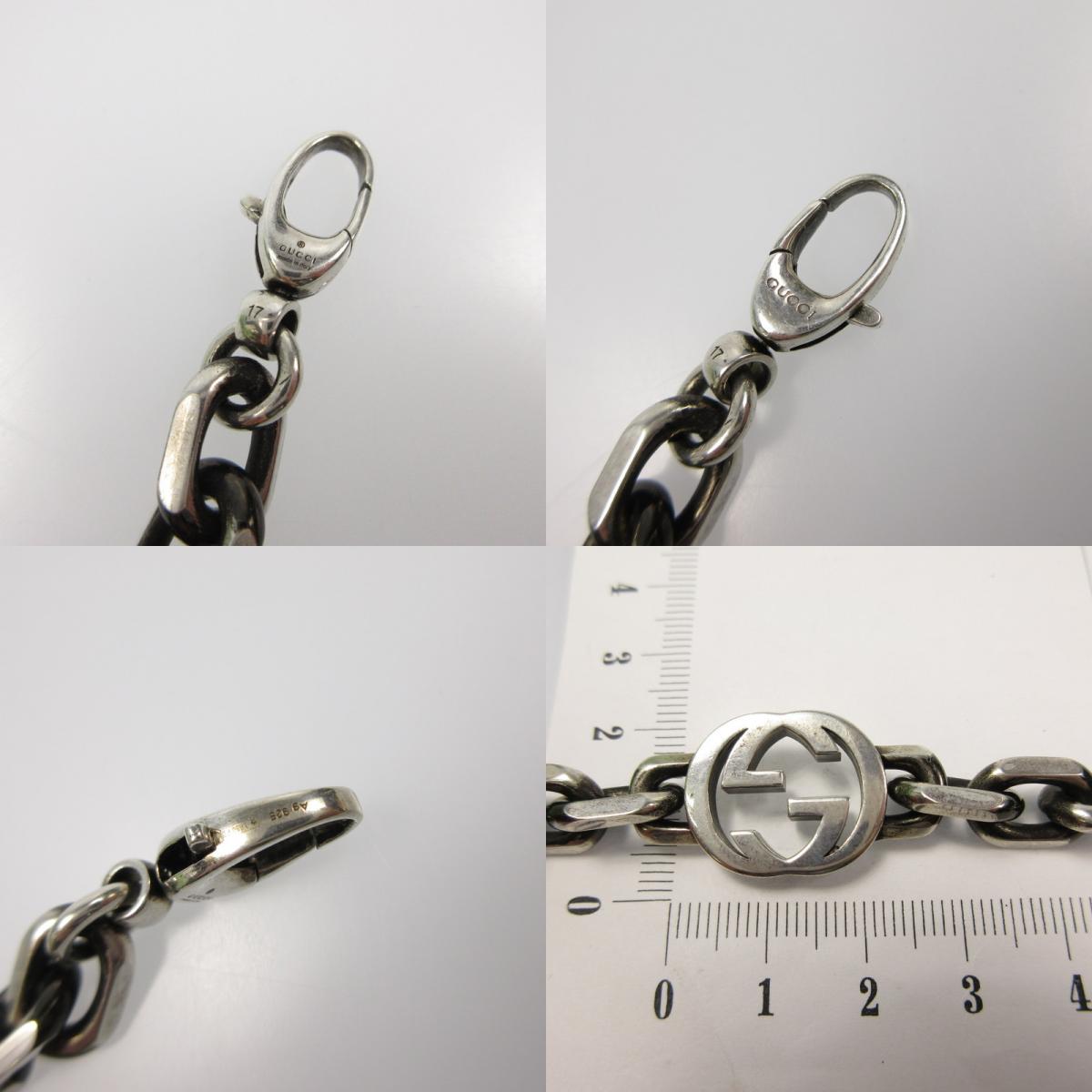 【中古】GUCCI | グッチ インターロッキング ブレスレット 627068