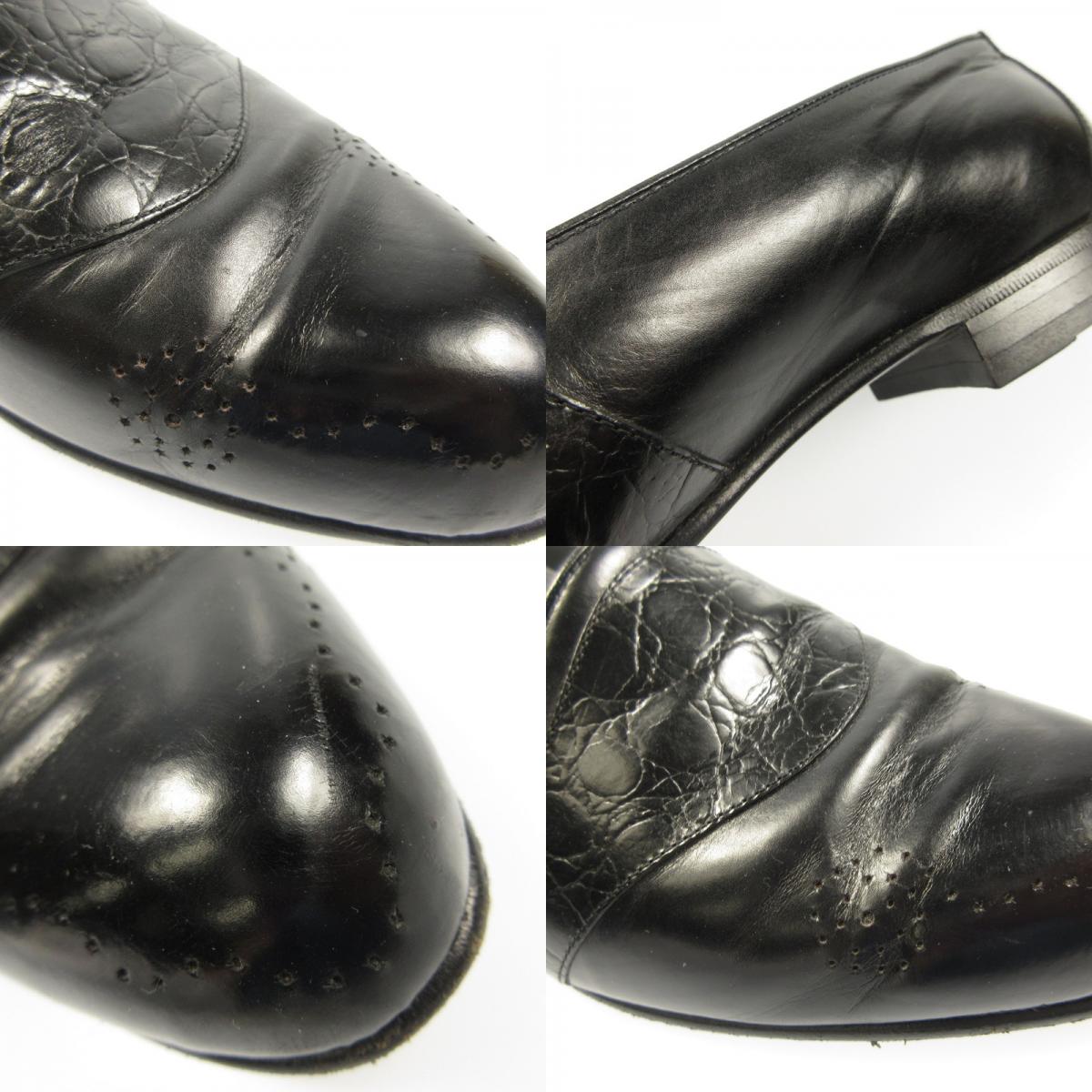 【中古】Gianni Versace | ジャンニ・ヴェルサーチ その他靴 リーガル社製 サイズ41 ブラック