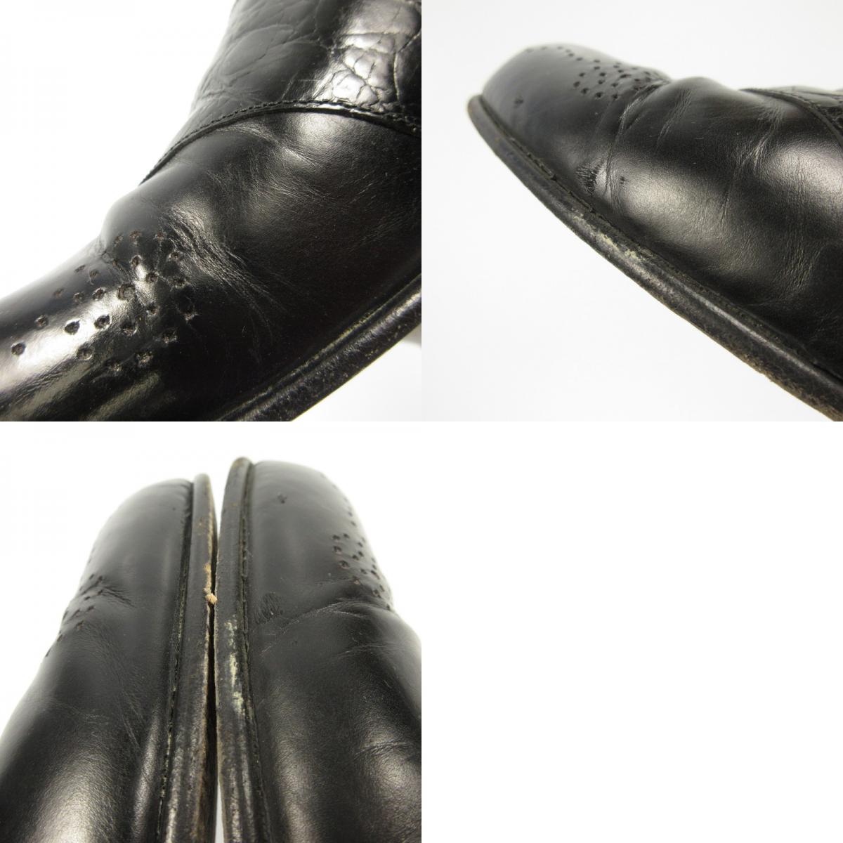 【中古】Gianni Versace | ジャンニ・ヴェルサーチ その他靴 リーガル社製 サイズ41 ブラック
