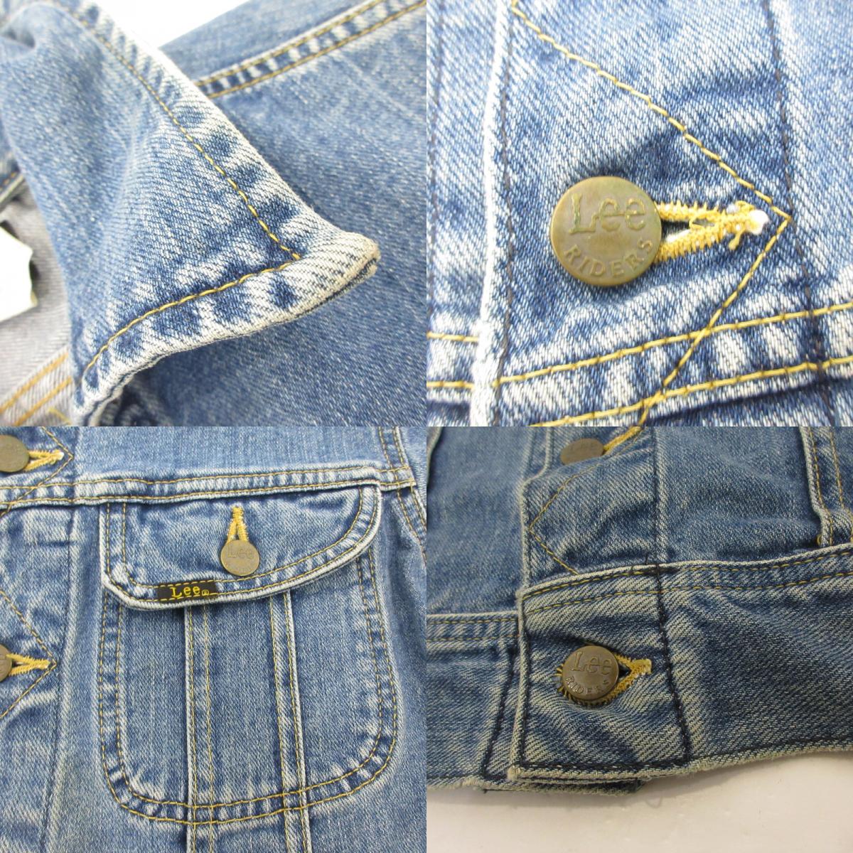 【中古】Lee | リー 101J復刻 デニム 0411 センター赤タグ ライトブルー サイズ:M