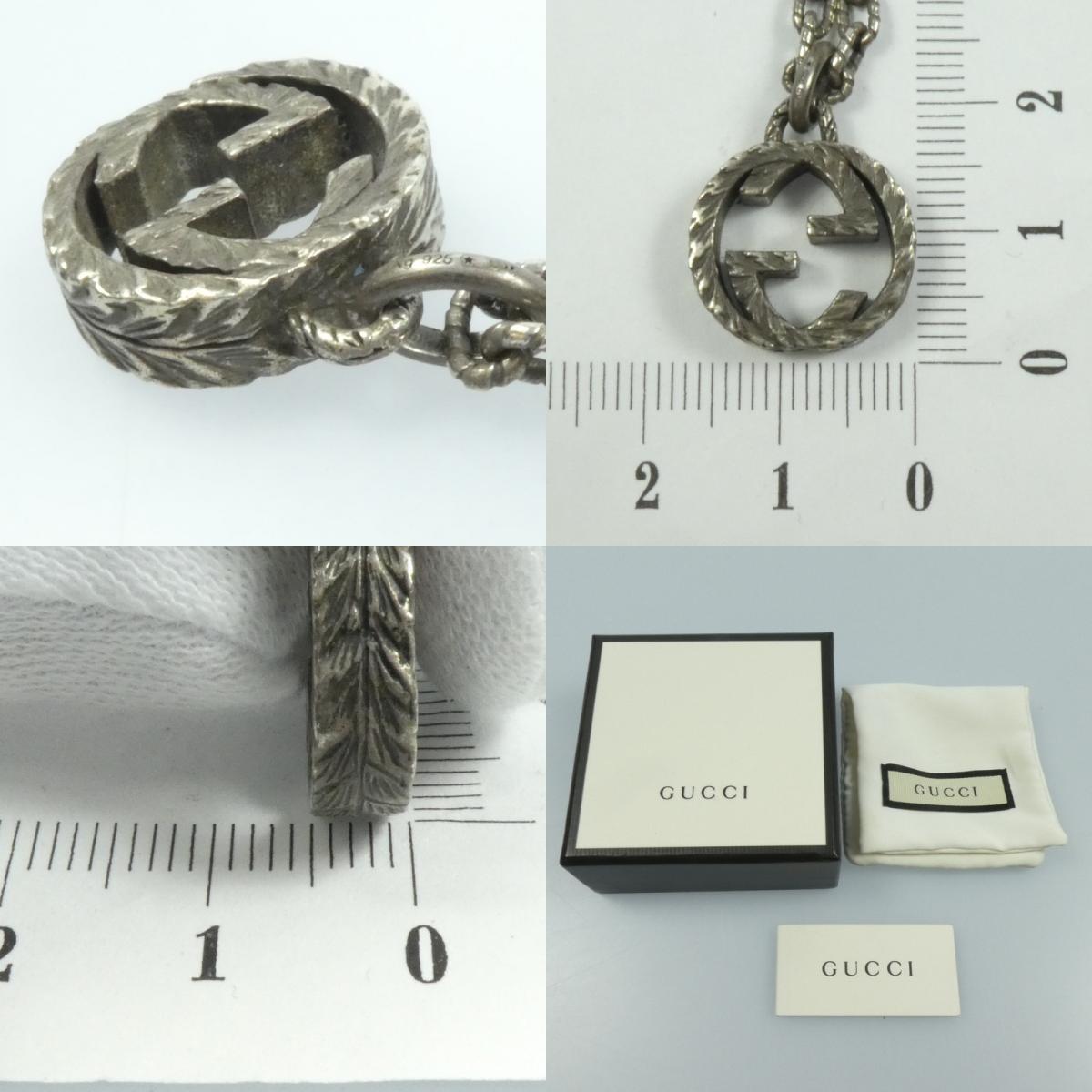 【中古】GUCCI | グッチ インターロッキングG ネックレス 455307