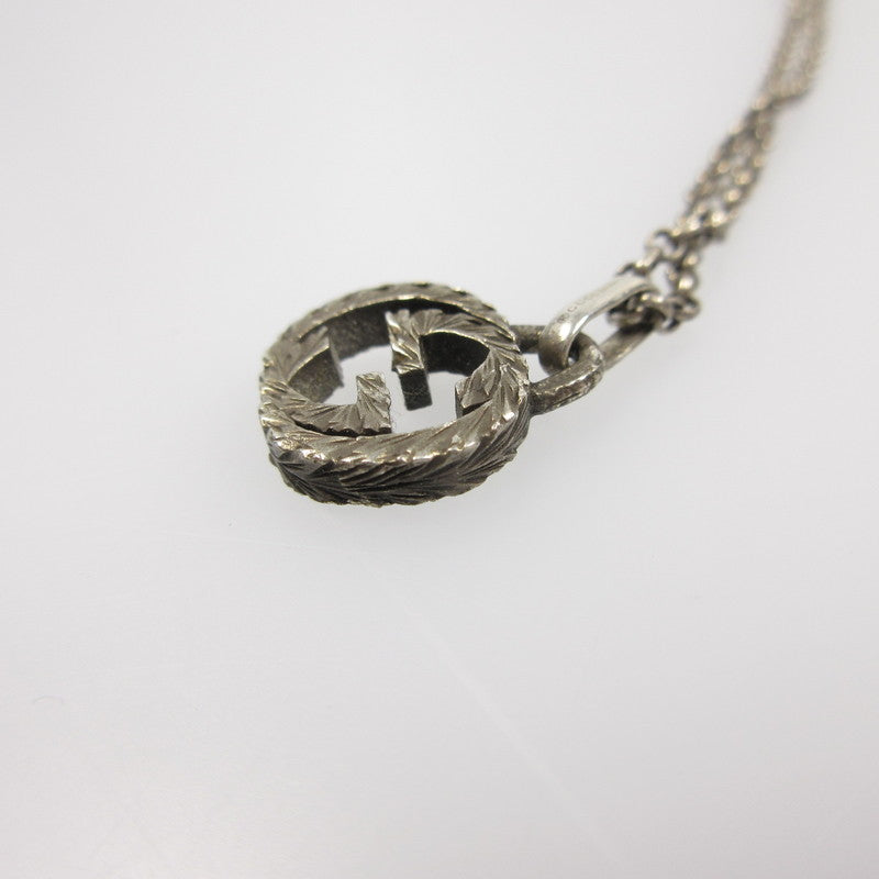 【中古】GUCCI | グッチ インターロッキング ネックレス 455535