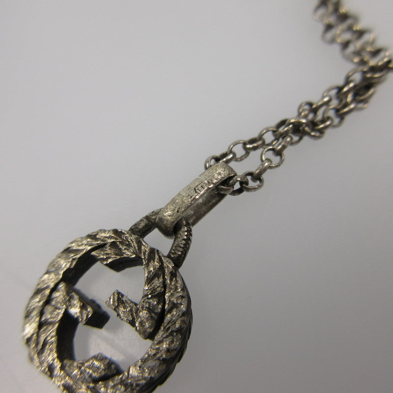 【中古】GUCCI | グッチ インターロッキング ネックレス 455535