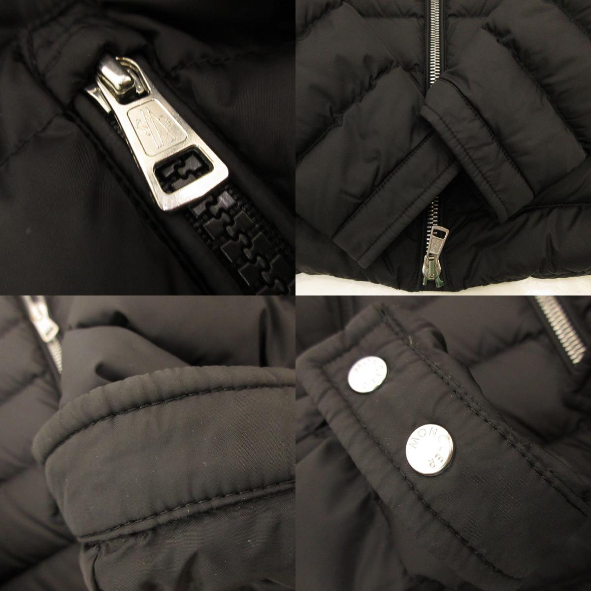 【中古】MONCLER | モンクレール AMIOT ダウンジャケット 1A59700 国内正規品 ブラック サイズ:1