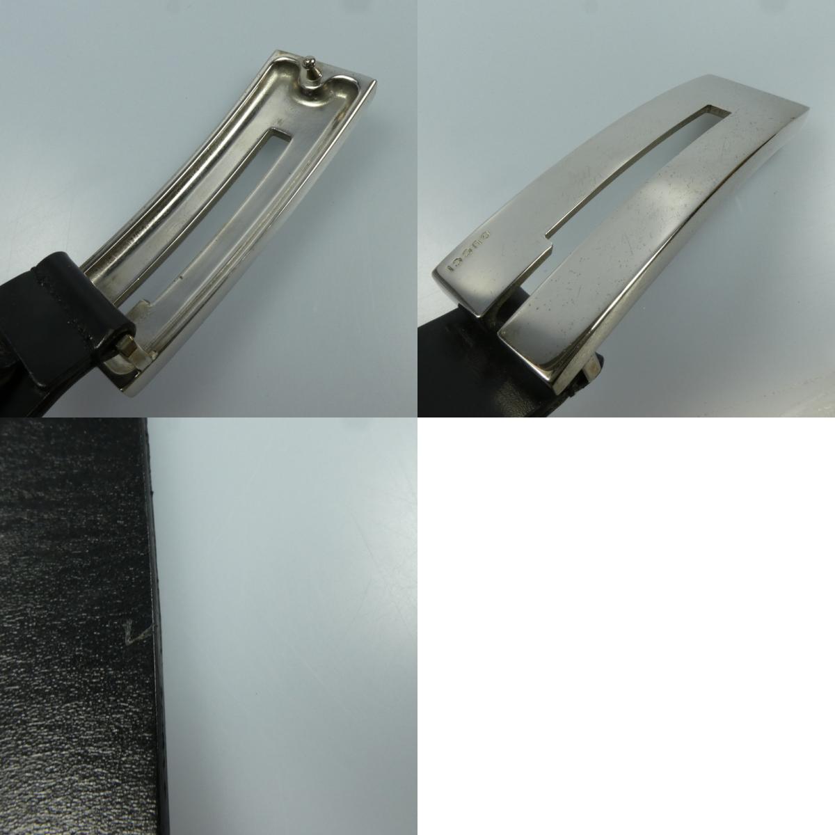 【中古】GUCCI | グッチ Gバックル ベルト 036.2194 サイズ:80/32