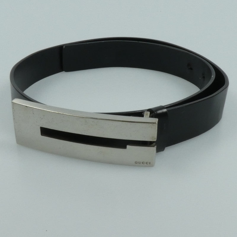 【中古】GUCCI | グッチ Gバックル ベルト 036.2194 サイズ:80/32