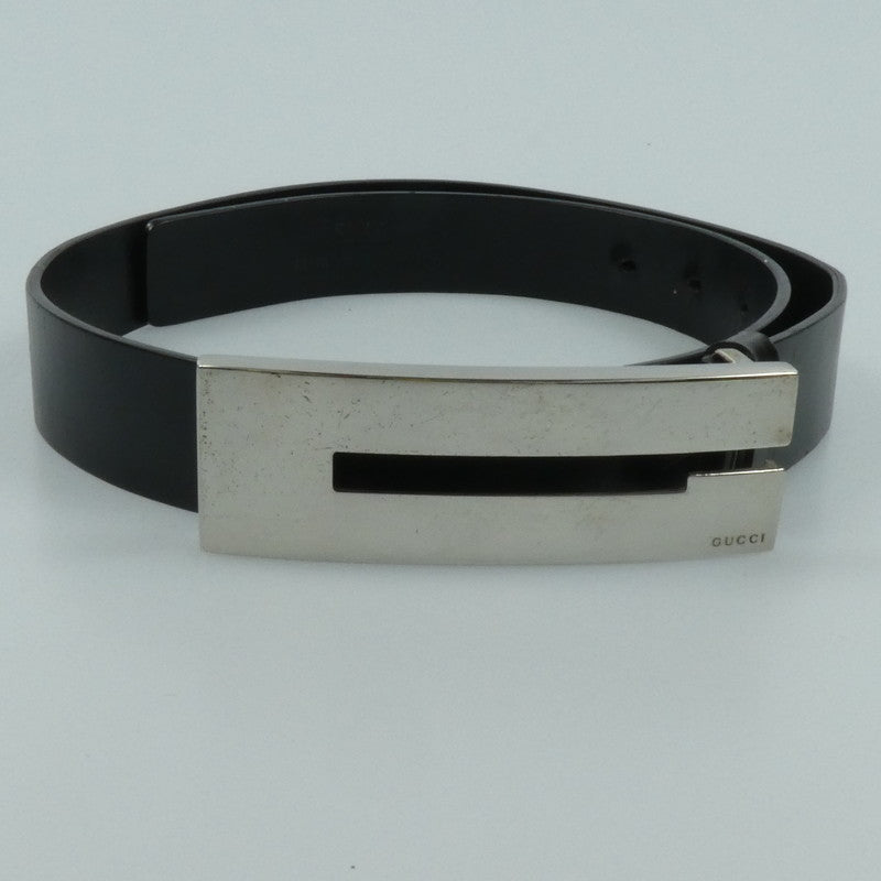 【中古】GUCCI | グッチ Gバックル ベルト 036.2194 サイズ:80/32