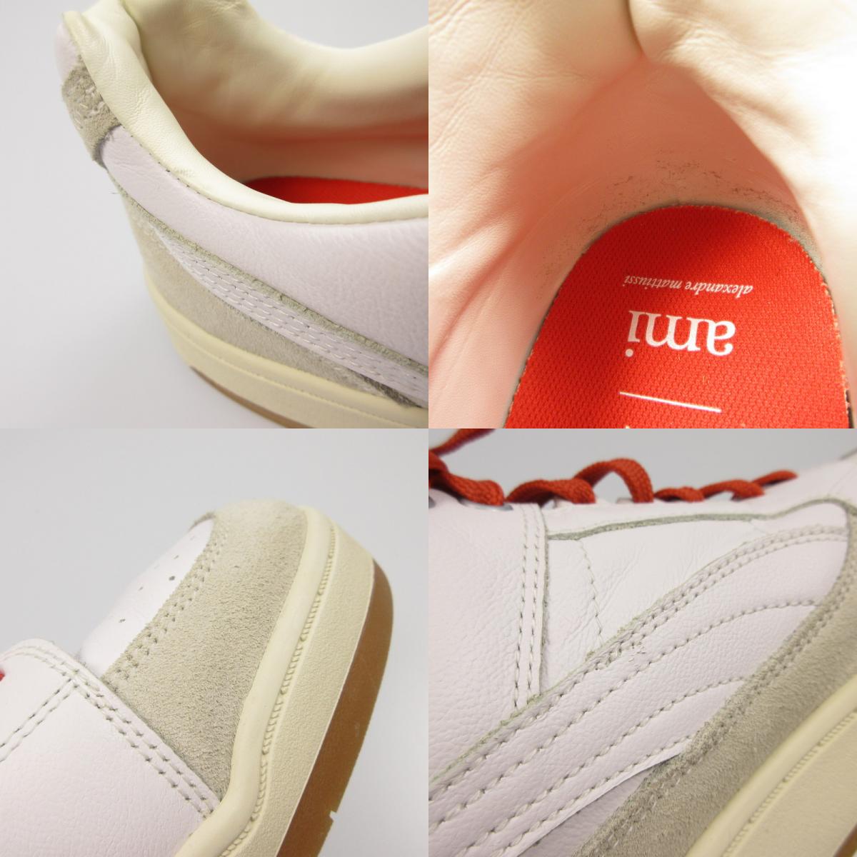 【中古】AMI | アミ SLIPSTREAM LO AMI Puma スニーカー 385260-01 2022S/S グレー 28.5cm