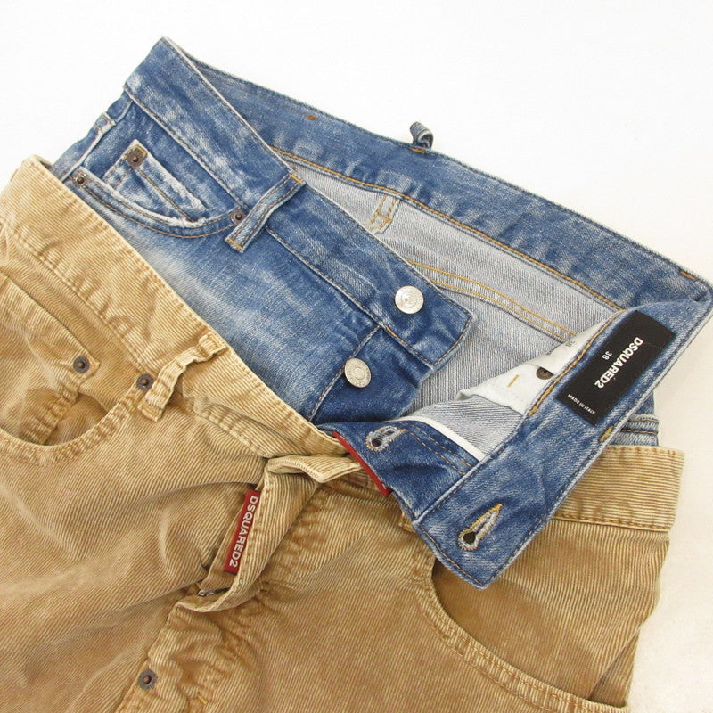 【中古】DSQUARED2 | ディースクエアード パンツ S72LB0678 ブラウン サイズ:38