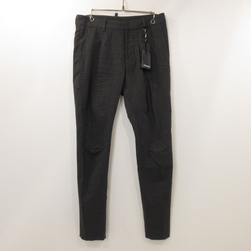 【中古】DSQUARED2 | ディースクエアード Wool chinos Flannel Sexy Chino Pant パンツ S71KB0576 チャコールグレー サイズ:46