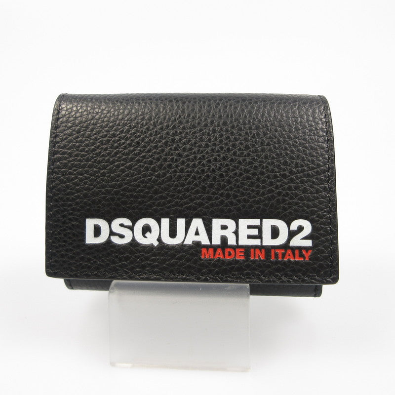 【中古】DSQUARED2 | ディースクエアード BOB TRI-FOLD WALLET 三つ折り財布 S82WA0043 ブラック