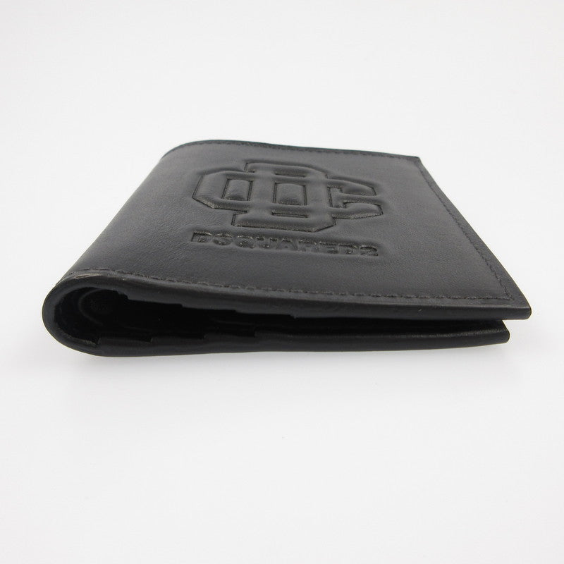 【中古】DSQUARED2 | ディースクエアード LOGO HF 札入れ ブラック