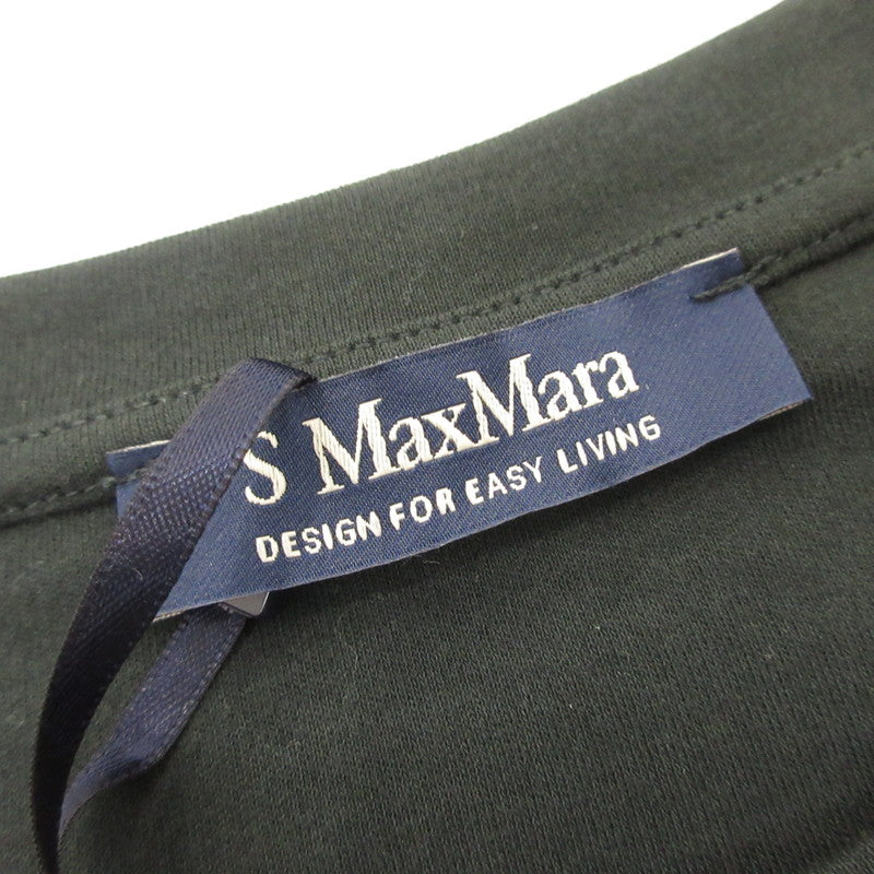 【中古】MAX MARA | マックスマーラ ARIS 半袖Tシャツ 2399760239600 S MAX MARA 2023S/S グリーン サイズ:M