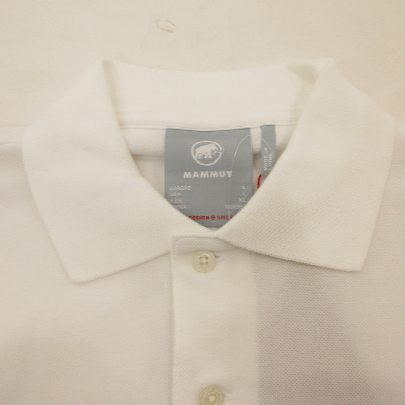 【中古】Mammut | マムート Matrix Polo Shirt ポロシャツ 1017-00402 ホワイト サイズ:XL