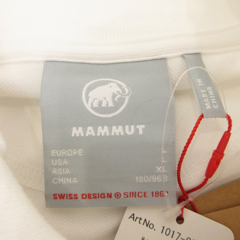 【中古】Mammut | マムート Matrix Polo Shirt ポロシャツ 1017-00402 ホワイト サイズ:XL
