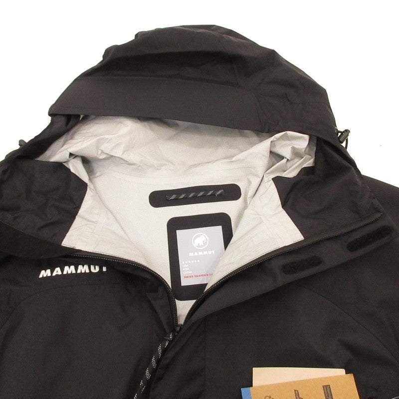 【中古】Mammut | マムート Microlayer 2.0 HS Hooded Jacket マウンテンパーカー 1010-28651 ブラック サイズ:L