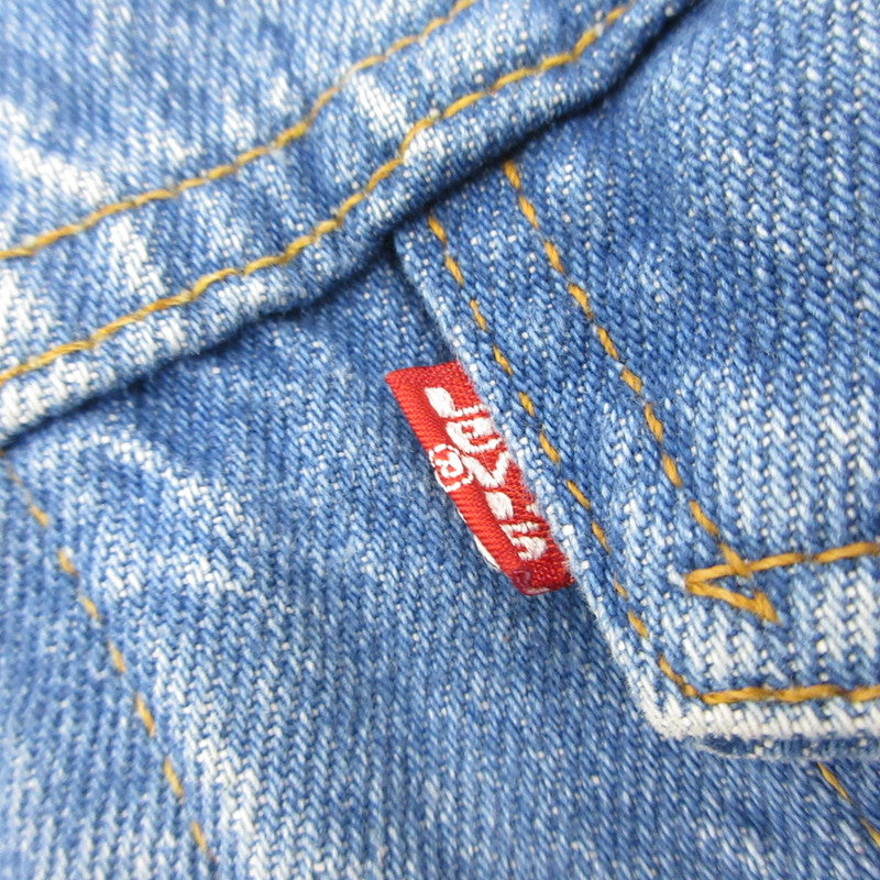 【中古】Levi's | リーバイス 3rd デニム 70507-0214 年式:80s USA製 ブルー サイズ:L