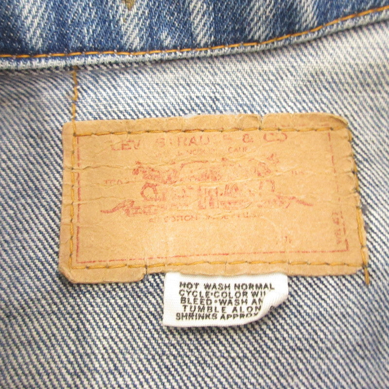 【中古】Levi's | リーバイス 4th デニム 70505-0217 年式:70s スモールe ブルー サイズ:不明