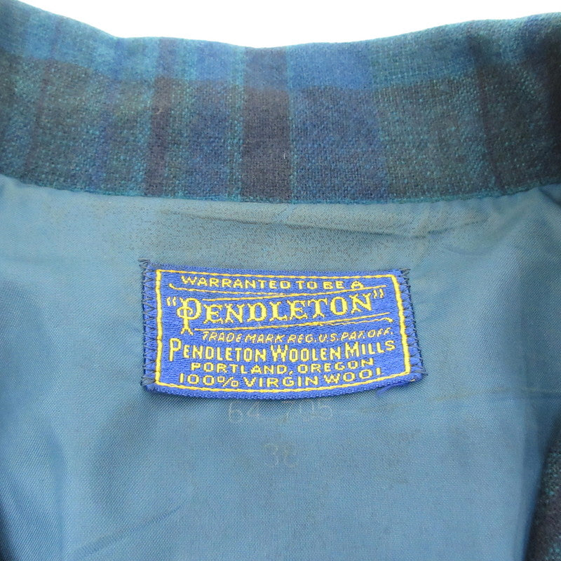 【中古】PENDLETON | ペンドルトン テーラードジャケット 年式:40s サイズ:38