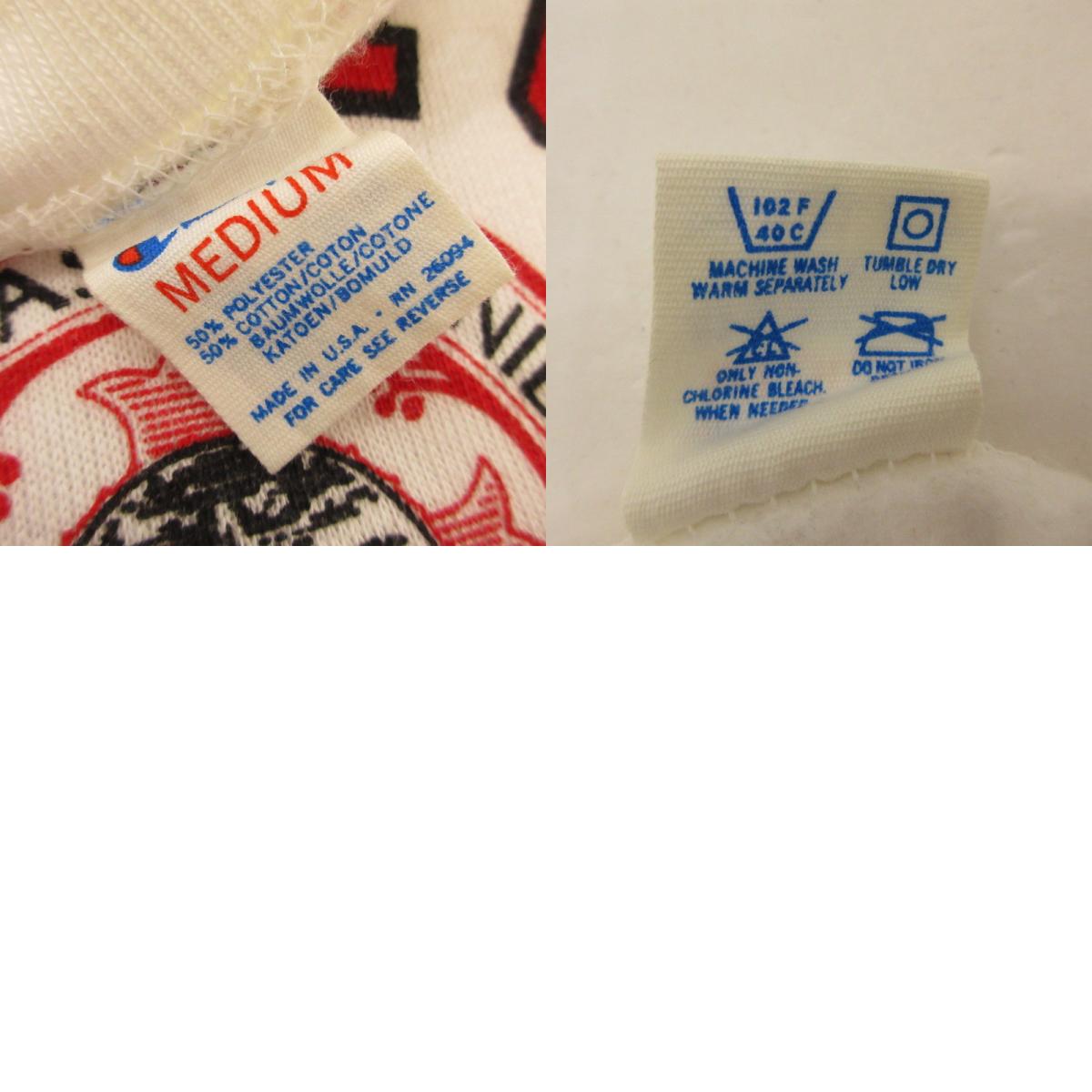 【中古】Champion | チャンピオン BOSTON UNIVERSITY スウェット ホワイト サイズ:M