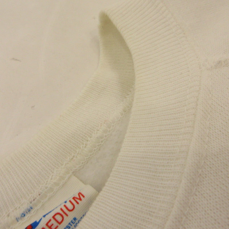 【中古】Champion | チャンピオン BOSTON UNIVERSITY スウェット ホワイト サイズ:M