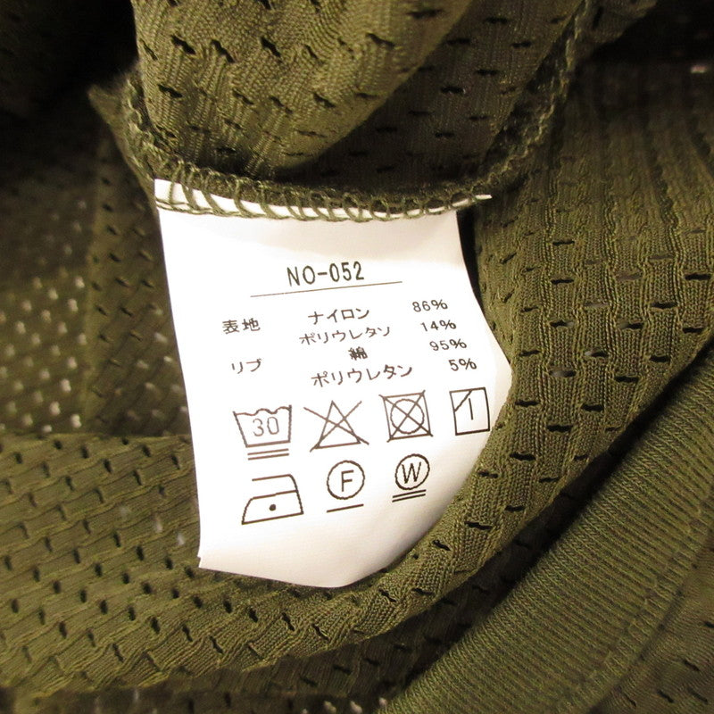 【中古】AT DIRTY | アットダーティー ATD MESH TEE 半袖シャツ オリーブ サイズ:S
