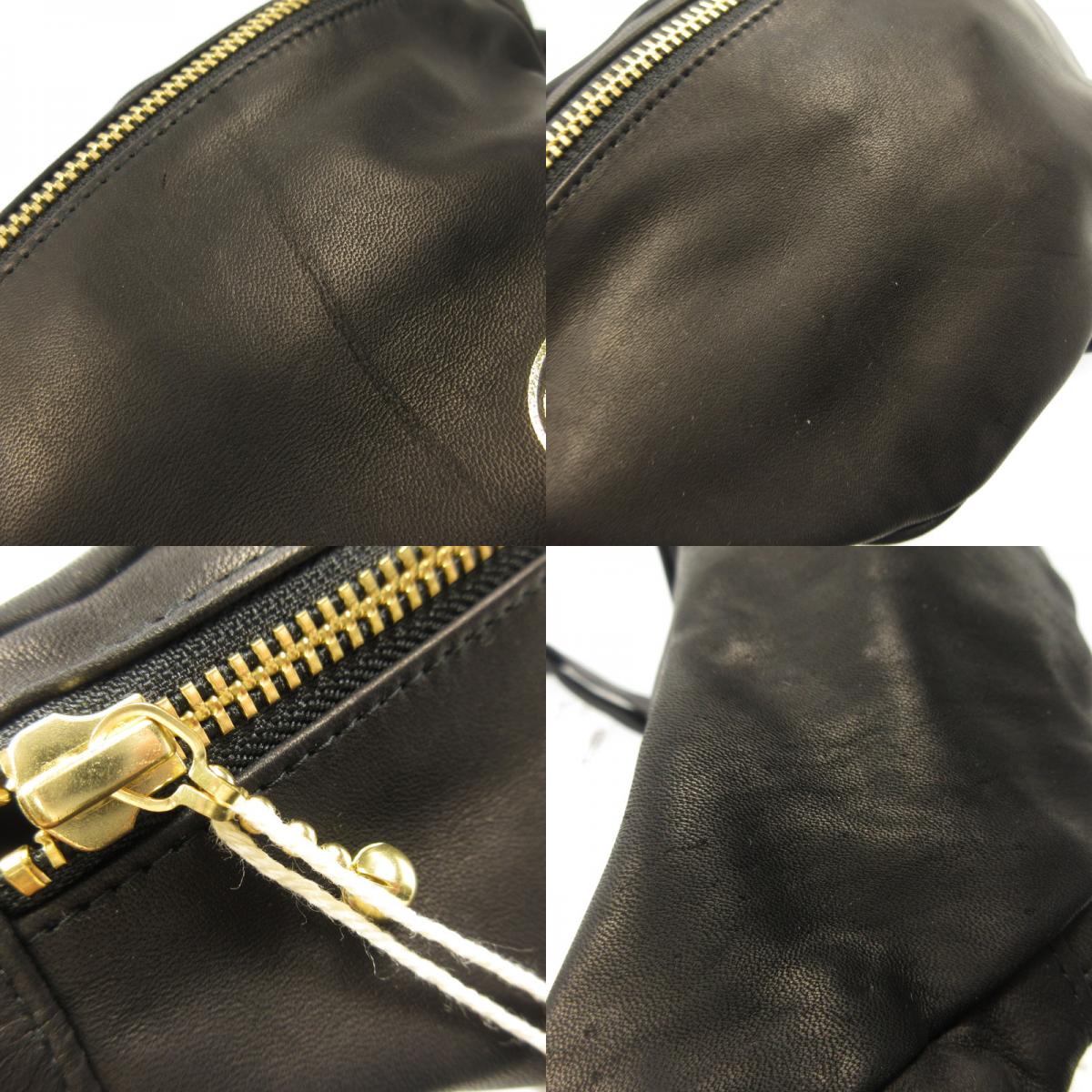 【中古】AT DIRTY | アットダーティー ANY DAYS BAG ウエストバッグ ブラック