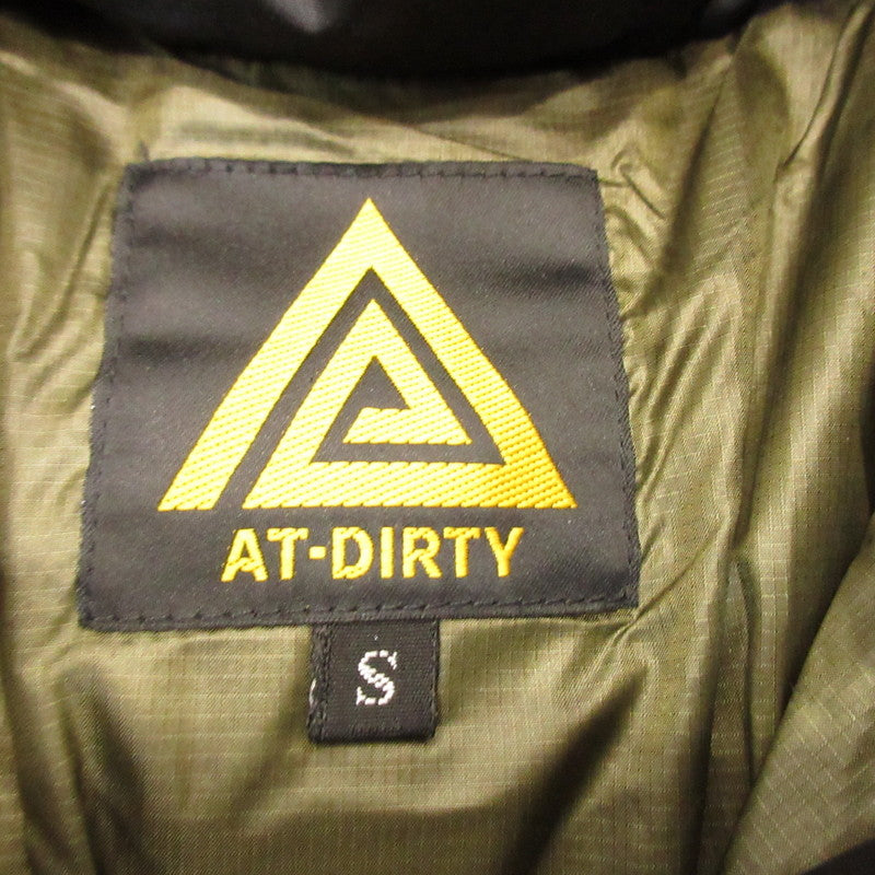【中古】AT DIRTY | アットダーティー HIGH VOLTAGE DOWN JACKET ダウンジャケット ブラック サイズ:S