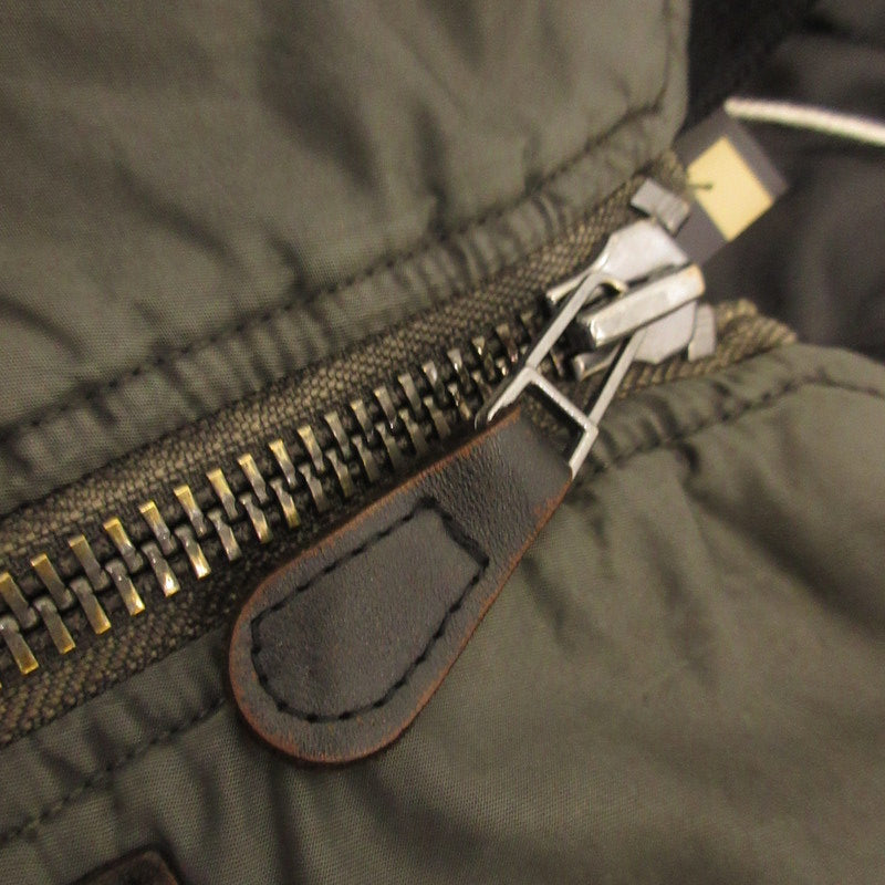 【中古】AT DIRTY | アットダーティー ATD FLIGHT JACKET MA-1 ミリタリージャケット グレー サイズ:L