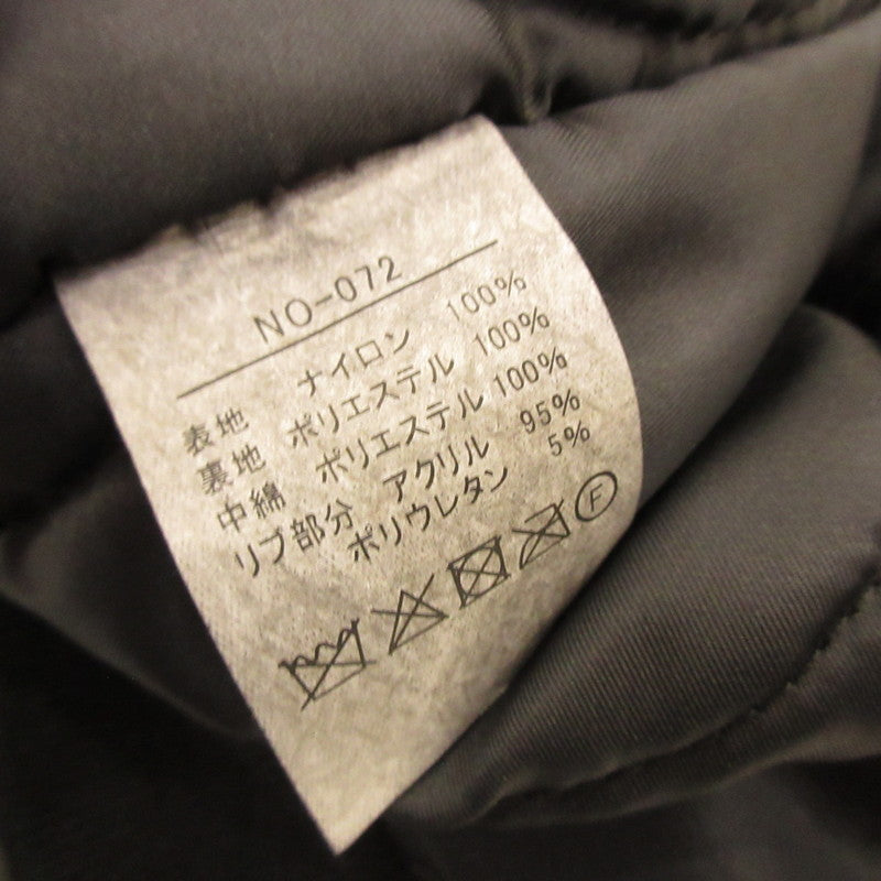 【中古】AT DIRTY | アットダーティー ATD FLIGHT JACKET MA-1 ミリタリージャケット グレー サイズ:L