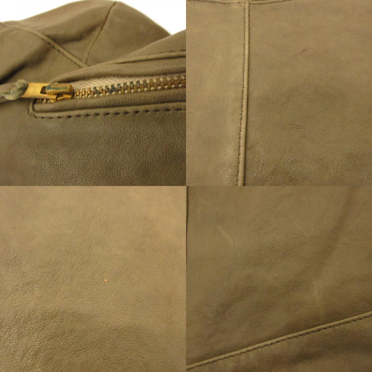 【中古】DRESS HIPPY | ドレスヒッピー DH-RIDERS LEATHER JACKET レザー サイズ:S