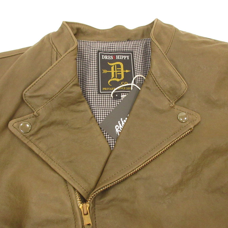 【中古】DRESS HIPPY | ドレスヒッピー DH-RIDERS LEATHER JACKET レザー サイズ:S