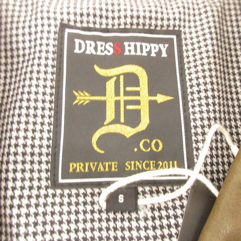 【中古】DRESS HIPPY | ドレスヒッピー DH-RIDERS LEATHER JACKET レザー サイズ:S