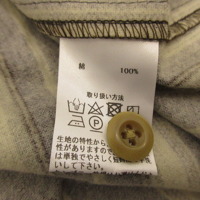 【中古】AT DIRTY | アットダーティー OLD NAVAJO L/S SHIRT 長袖シャツ サイズ:M