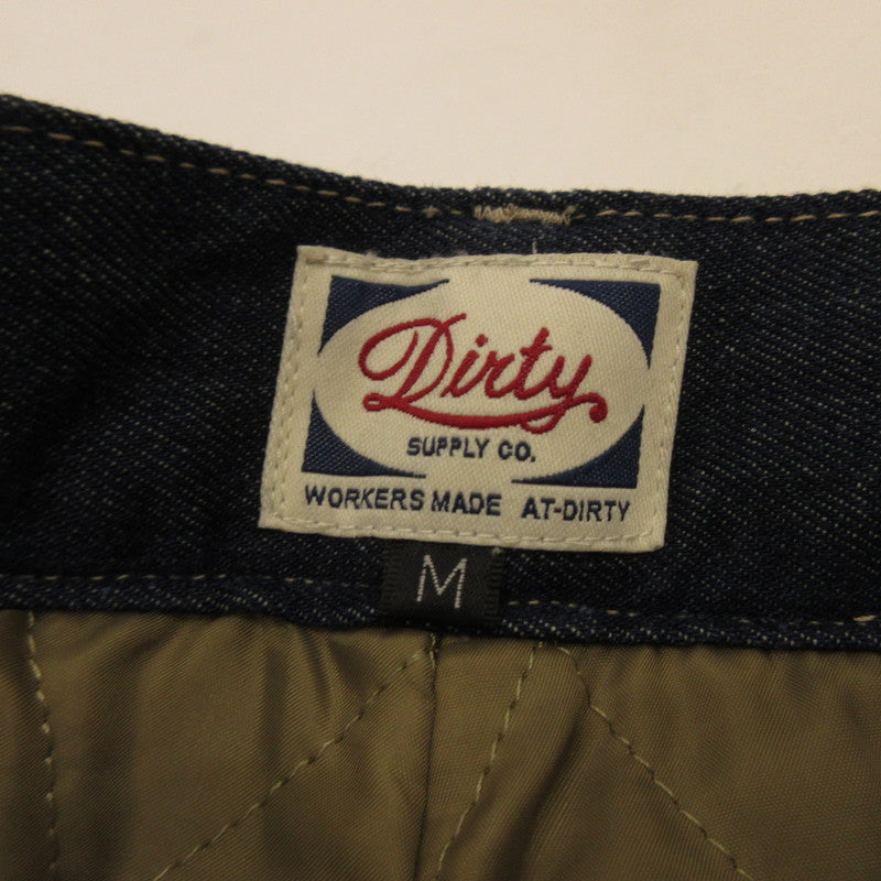 【中古】AT DIRTY | アットダーティー ATD QUILTING PANTS デニムパンツ ブルー サイズ:M