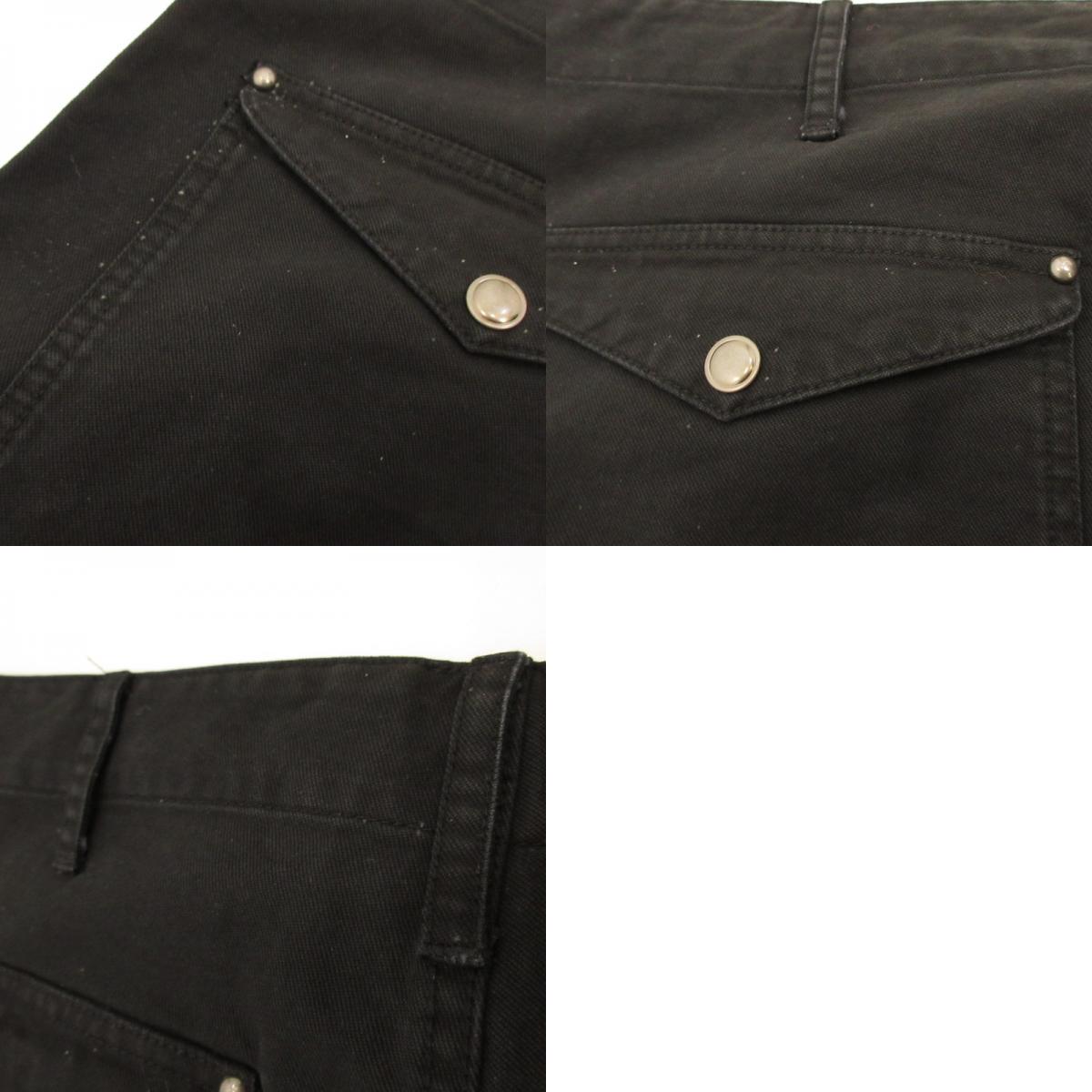 【中古】AT DIRTY | アットダーティー FIREMAN PANTS パンツ ブラック サイズ:XL