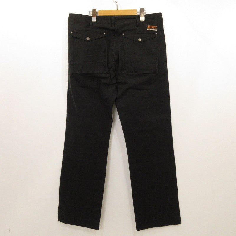 【中古】AT DIRTY | アットダーティー FIREMAN PANTS パンツ ブラック サイズ:XL