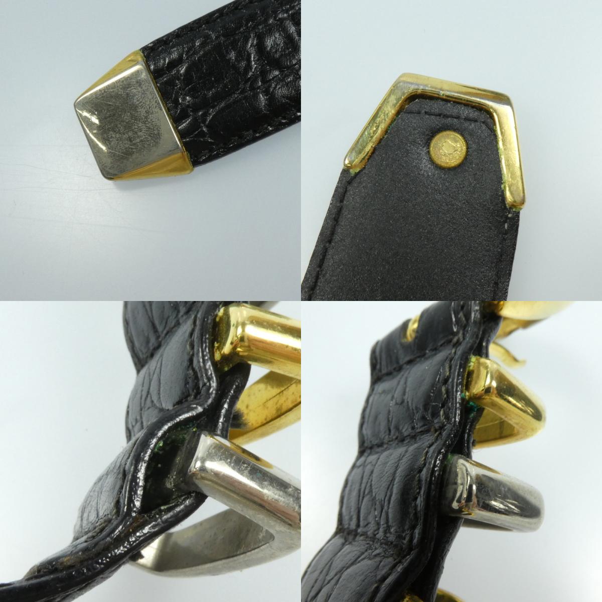 【中古】VERSACE | ヴェルサーチ 4連 ベルト サイズ:75/30