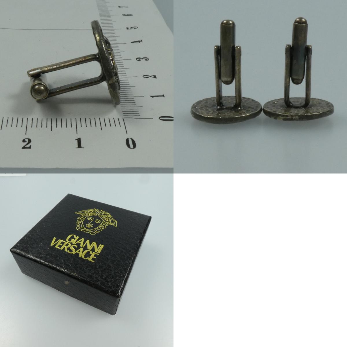 【中古】VERSACE | ヴェルサーチ メデューサ カフス