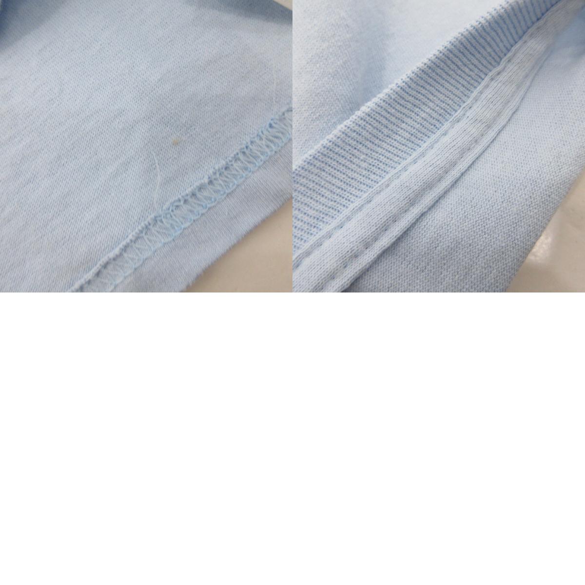 【中古】10匣(TENBOX) | テンボックス GIRL L/S TEE 長袖Tシャツ ブルー サイズ:M