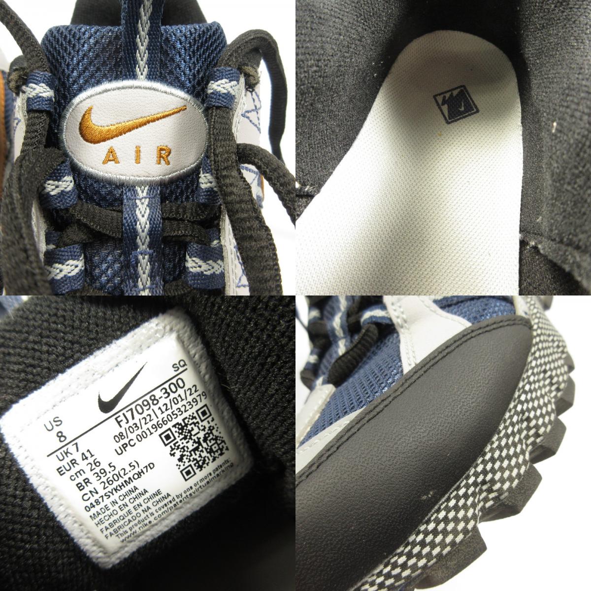 【中古】NIKE | ナイキ AIR HUMARA QS スニーカー FJ7098-300 2023S/S ネイビー 26cm