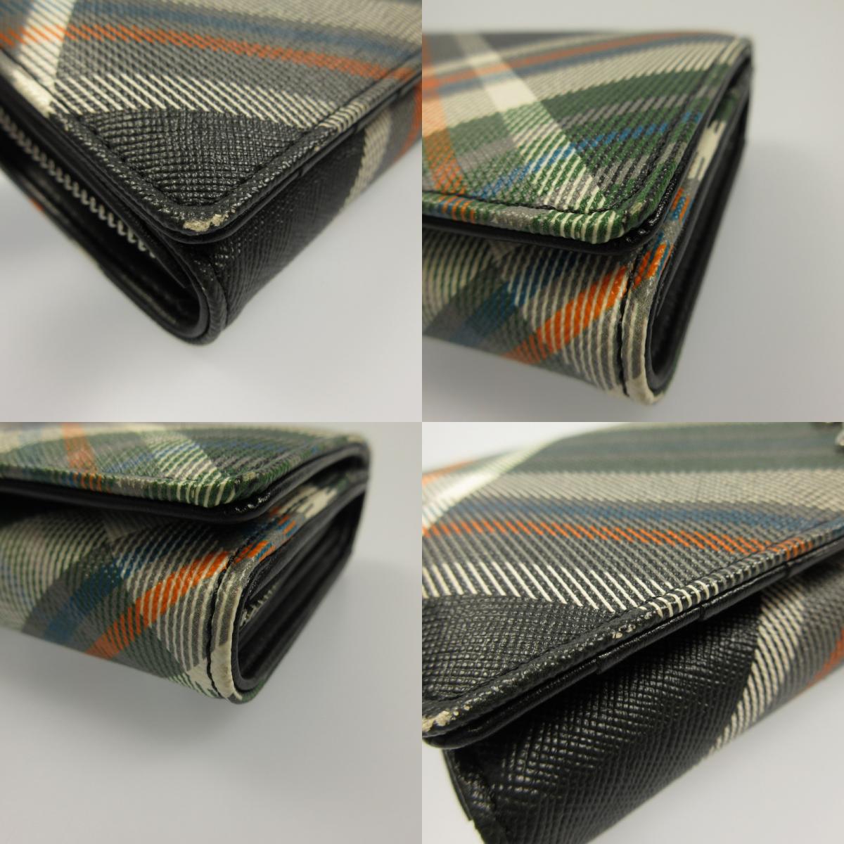 【中古】Vivienne Westwood | ヴィヴィアンウエストウッド DERBY 長財布 マルチカラー