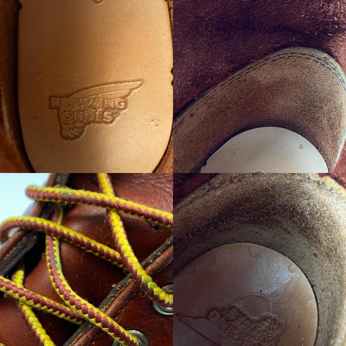 【中古】RED WING | レッドウィング 6INCH ROUND TOE BOOT ブーツ 9105 2012年製 27.0cm ボルドー/バーガンディー 27cm