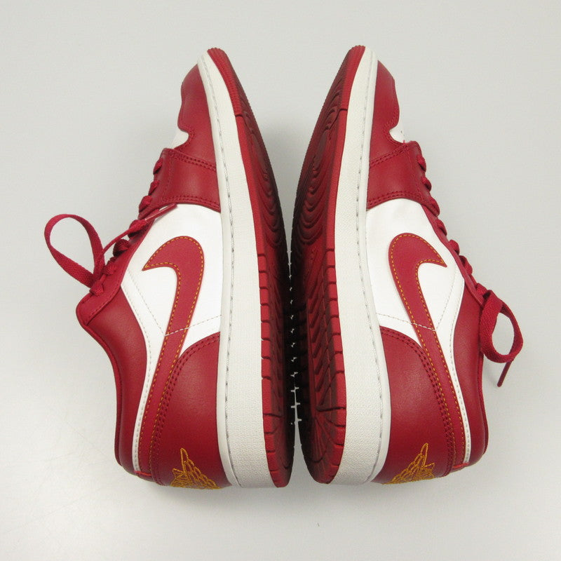 【中古】NIKE | ナイキ AIR JORDAN 1 LOW スニーカー 553558-607 2022S/S レッド 27.5cm