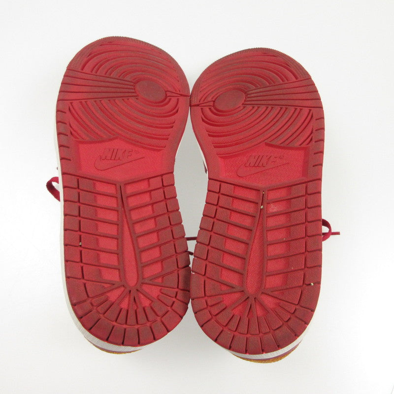 【中古】NIKE | ナイキ AIR JORDAN 1 LOW スニーカー 553558-607 2022S/S レッド 27.5cm