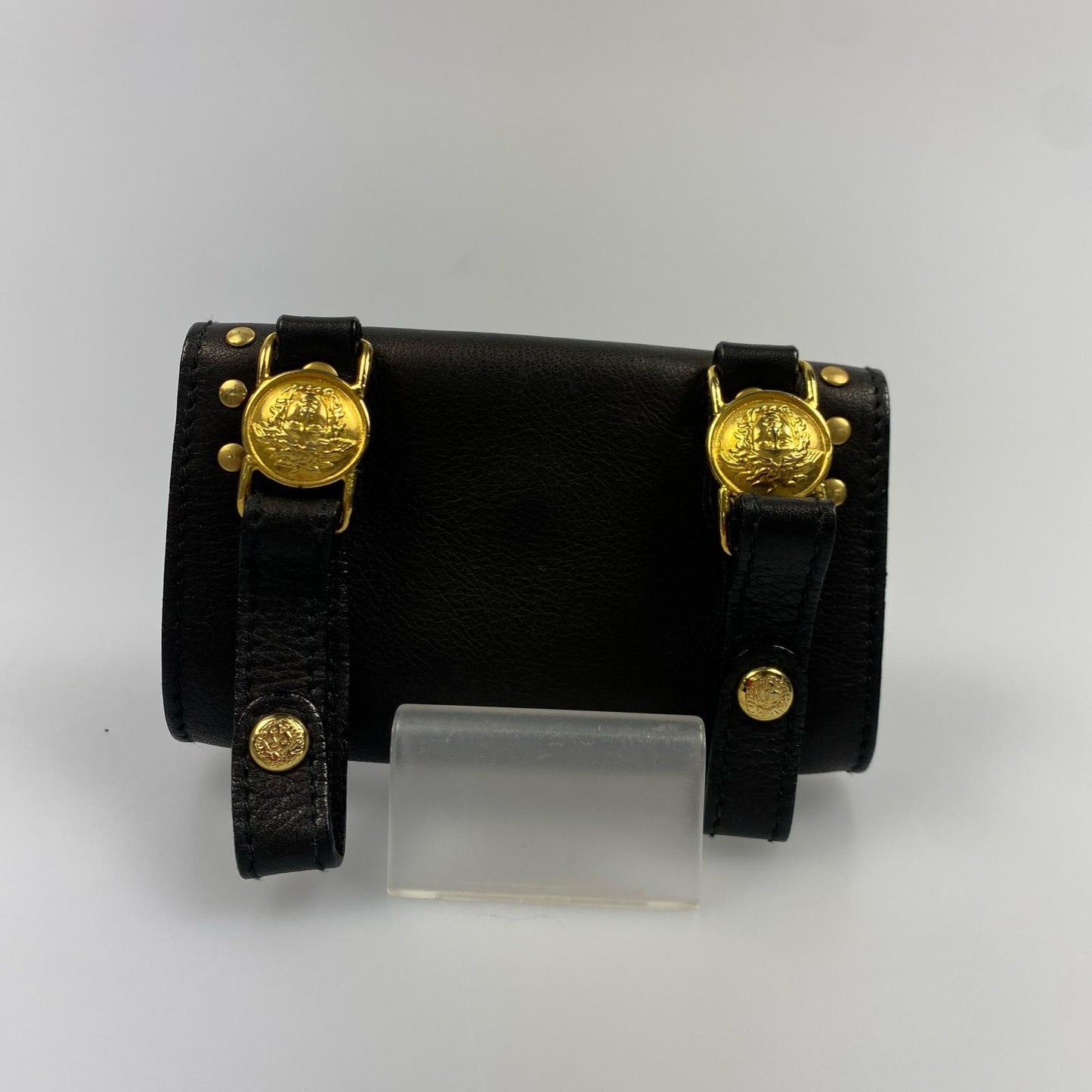【中古】VERSACE | ヴェルサーチ メデューサスタッズ ポーチ