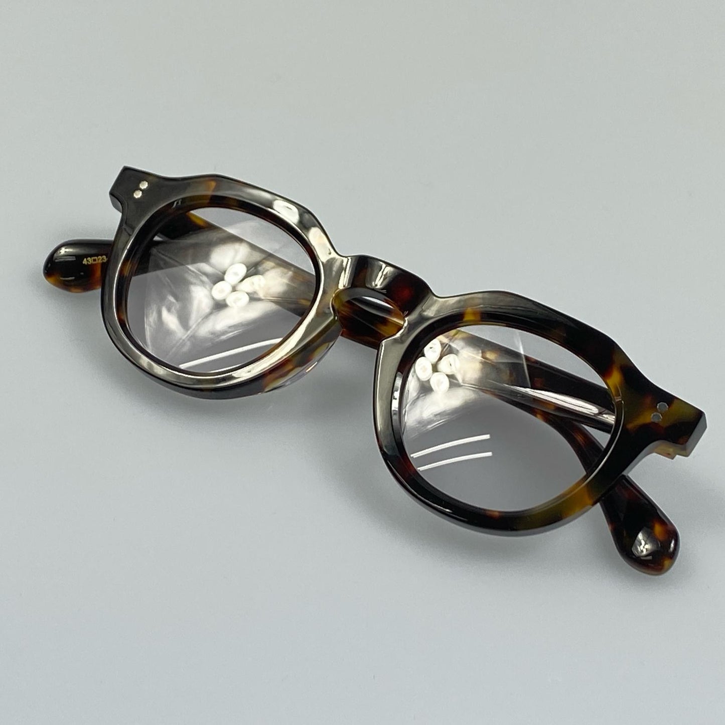 【中古】APPLEBUM | アップルバム LGA SUNGLASSES メガネ 251100111 伊達メガネ 2025S/S 43□23 ブラウン